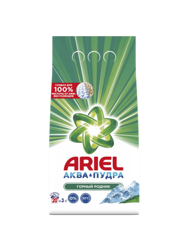 ARIEL порошок стир. automat горный родник 3кг стаканчик